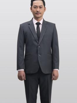 Bộ Suit Xám Đậm Classic Fit TGS24
